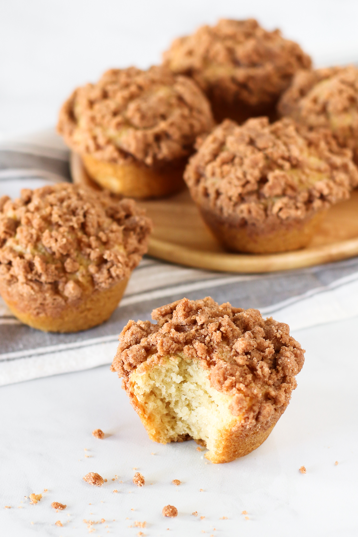 gluten free vegan coffee cake muffins - Sarah Bakes Gluten Free