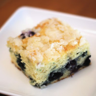 gluten free blueberry coffee cake