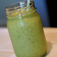 tropical kale smoothie