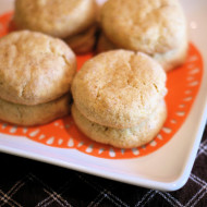 guest post…gluten free pumpkin snickerdoodles