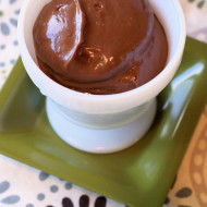 vegan chocolate mousse