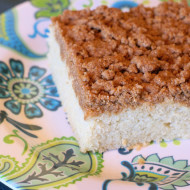 guest post…gluten free vegan coffee cake