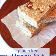 guest post…gluten free honey nut granola bars