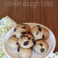 guest post…oatmeal raisin cookie dough bites