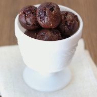 dark chocolate cherry cookie dough bites