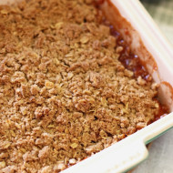 gluten free vegan apple crisp