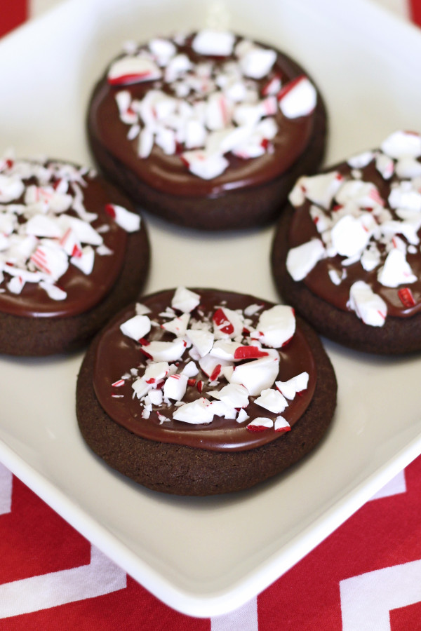 chocolate peppermint cookies