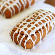 gluten free vegan mini gingerbread loaves