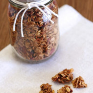 gluten free gingerbread granola