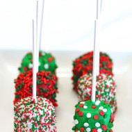 dairy free holiday marshmallow pops