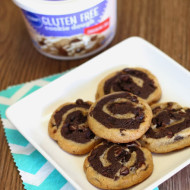 gluten free chocolate chip pinwheel cookies