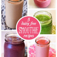 guest post…5 dairy free smoothie recipes