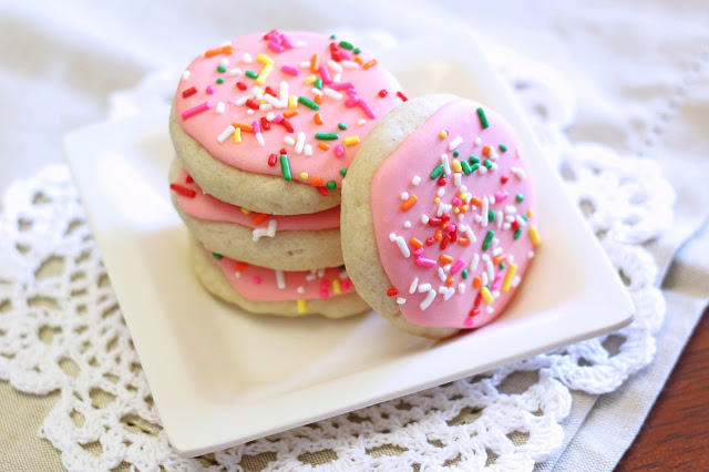 PINK SUGAR COOKIES