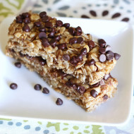 gluten free no-bake chewy granola bars