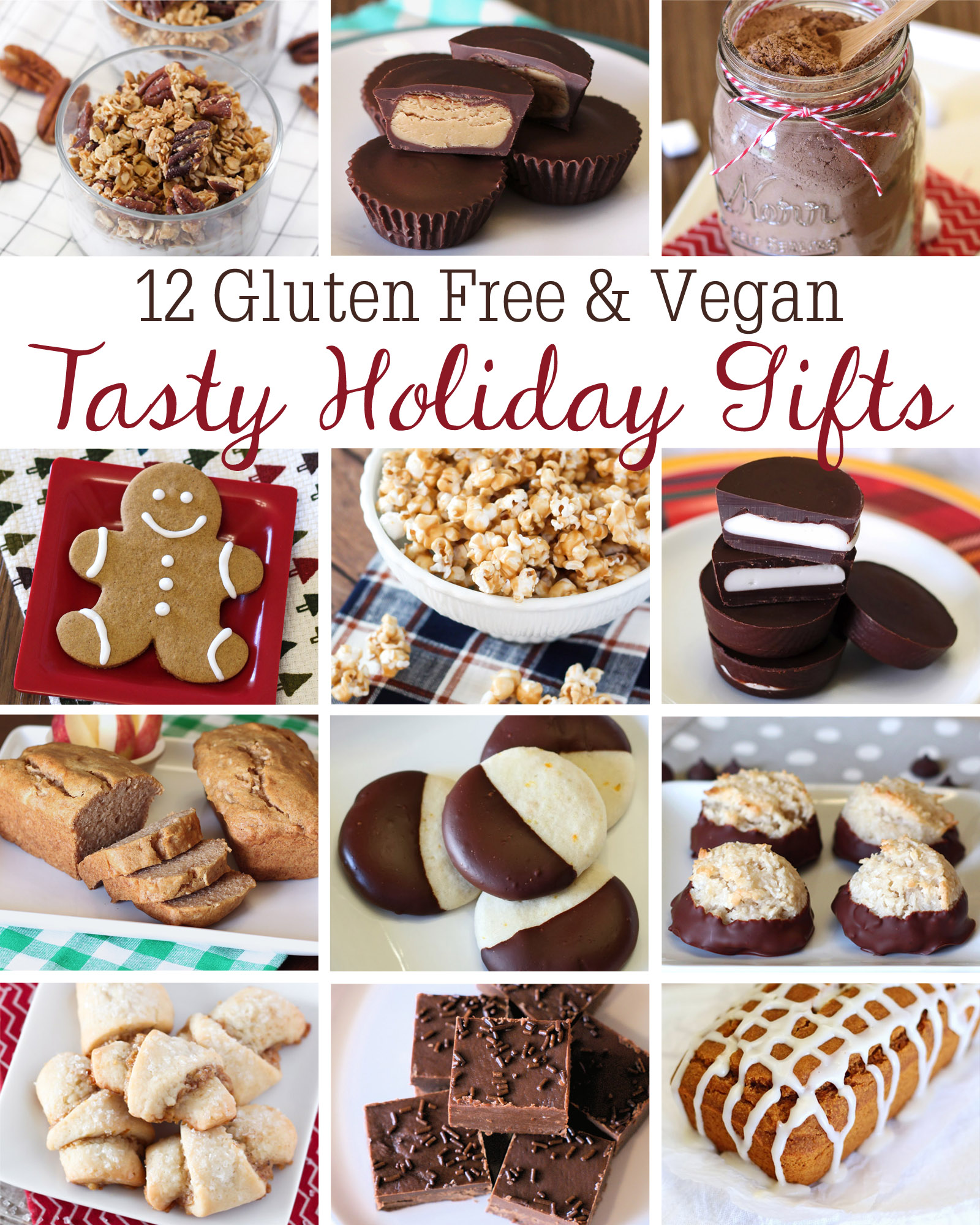 12 gluten free vegan tasty holiday gifts - Sarah Bakes Gluten Free