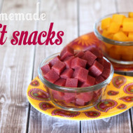 guest post…homemade fruit snacks