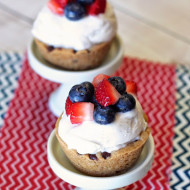 gluten free vegan ice cream cookie cups