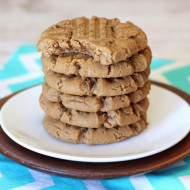 gluten free vegan soft peanut butter cookies