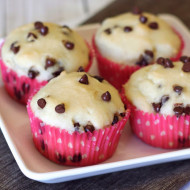 gluten free vegan chocolate chip yogurt muffins and so delicious giveaway