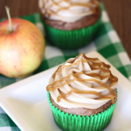 gluten free vegan caramel apple cupcakes