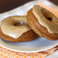 gluten free vegan pumpkin spice latte donuts