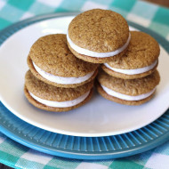 gluten free vegan pumpkin spice sandwich cookies