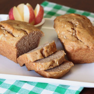 gluten free vegan mini cinnamon apple loaves