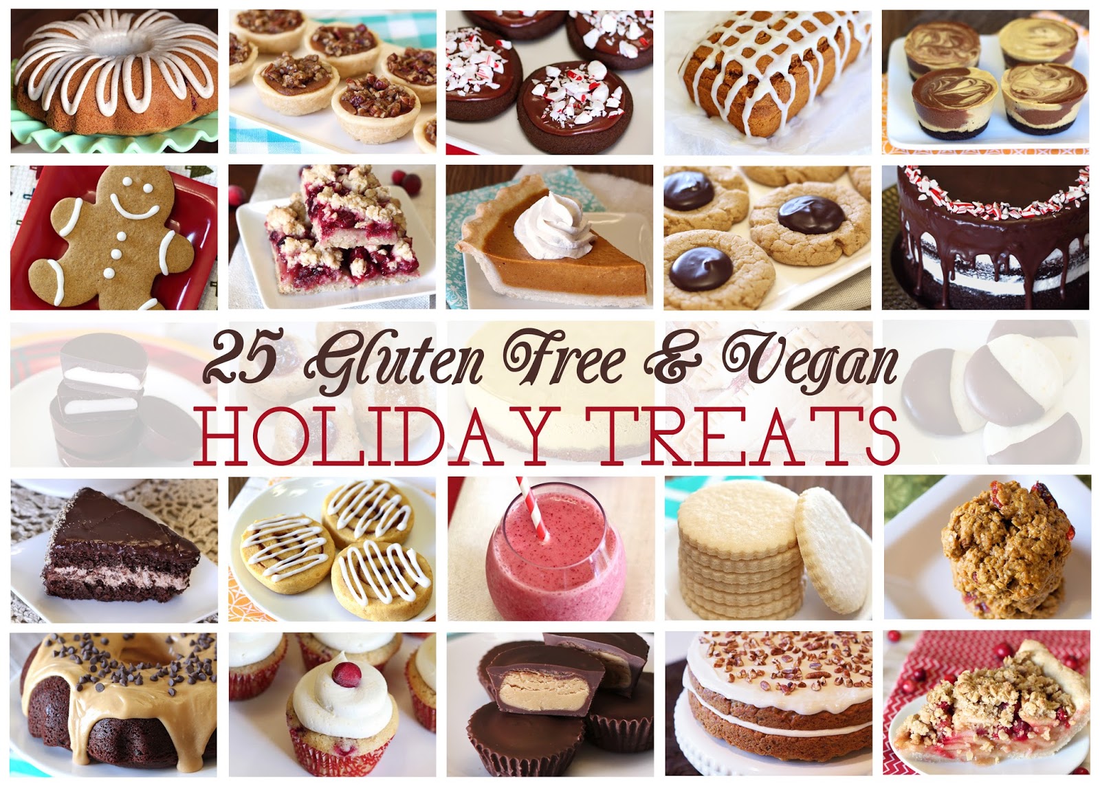 25 gluten free vegan holiday treats! - Sarah Bakes Gluten Free