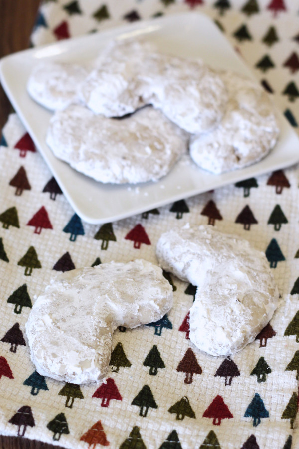 gluten free vegan pecan crescents