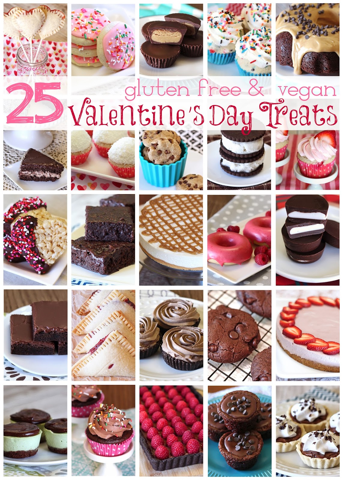 25 gluten free & vegan valentine's day treats! - Sarah Bakes Gluten Free