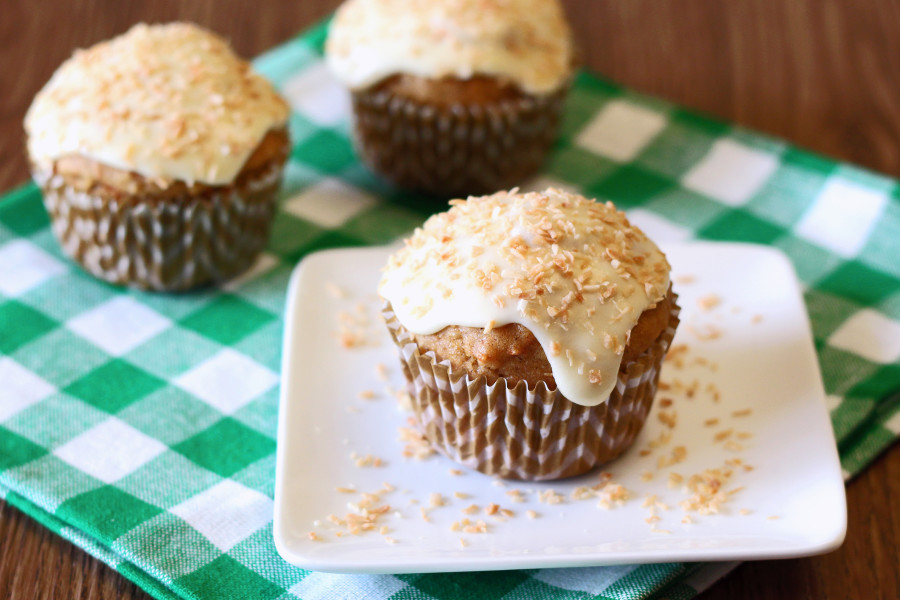 gluten free vegan carrot coconut morning glory muffins2