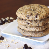 gluten free vegan chocolate chip breakfast cookies
