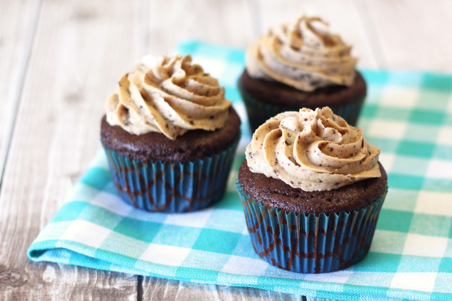 Gluten Free Vegan Mocha Chip Cupcakes. An allergen free cupcake that is chocolatey and full of coffee flavor. Coffee lovers unite!