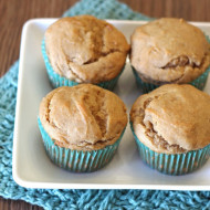 gluten free vegan peanut butter banana muffins