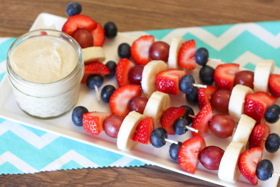 dairy free fruit dip and fruit kabobs2