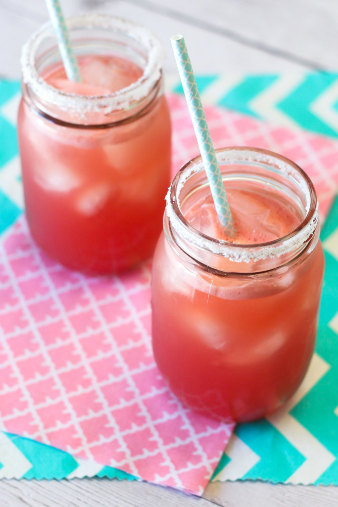 Fresh Watermelon Margaritas. The most amazing, refreshing margaritas!