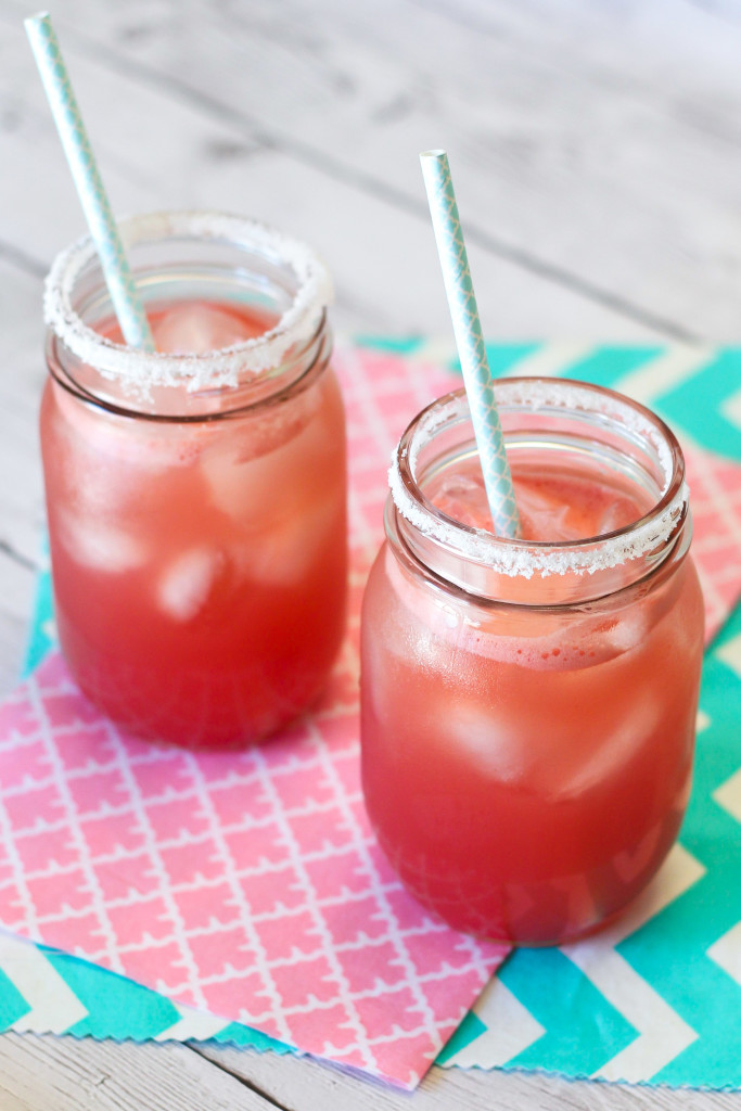 Fresh Watermelon Margaritas. The most amazing, refreshing margaritas!