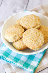 Gluten Free Vegan Biscuits. Light, fluffy and pretty much amazing! Recipe from sarahbakesgfree.com