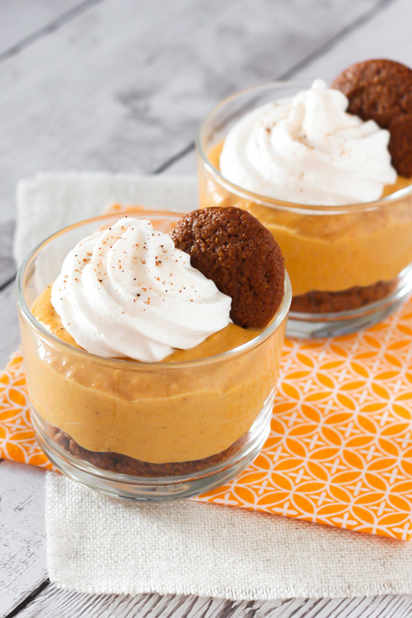 gluten free vegan pumpkin pie pudding