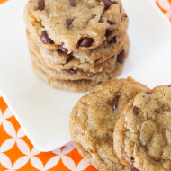 gluten free vegan orange chocolate chip cookies + $50 target gift card giveaway!