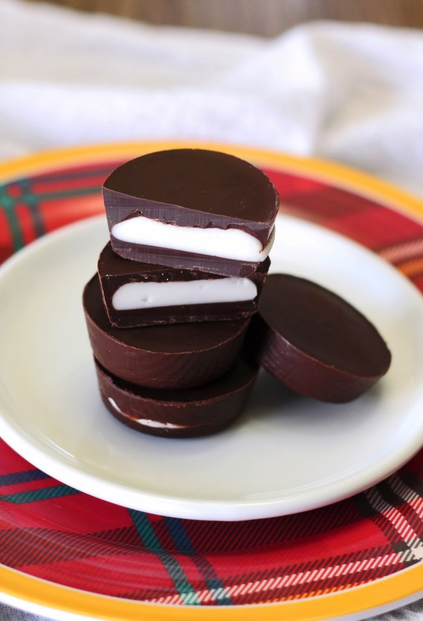 Dairy Free Peppermint Patties. Easy to make and only a few ingredients. They make a great gift too!