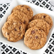 gluten free vegan soft chocolate chip cookies