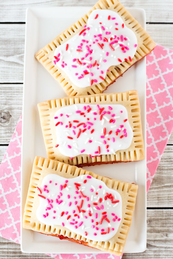 Gluten Free Vegan Pop Tarts. Such a fun, nostalgic treat, just made allergen free!