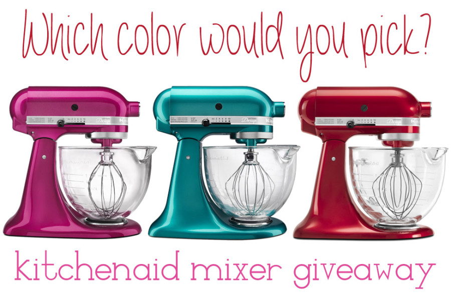 Sweets for you Sweeties Kitchenaid Mixer Giveaway!