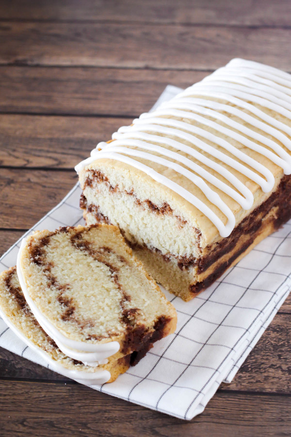 Gluten Free Vegan Cinnamon Swirl Quick Bread. It may even qualify as cake, but let's call it bread so we don't feel as guilty eating 2 slices!