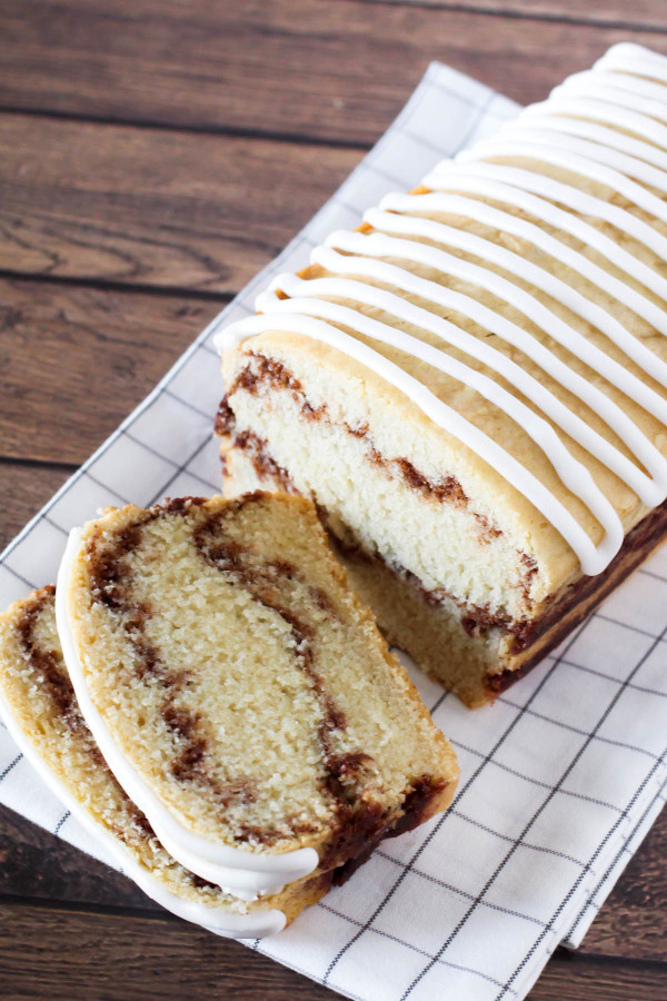 Gluten Free Vegan Cinnamon Swirl Quick Bread. It may even qualify as cake, but let's call it bread so we don't feel as guilty eating 2 slices!