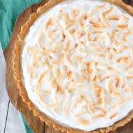 gluten free vegan coconut cream pie