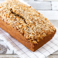 gluten free vegan coconut banana bread