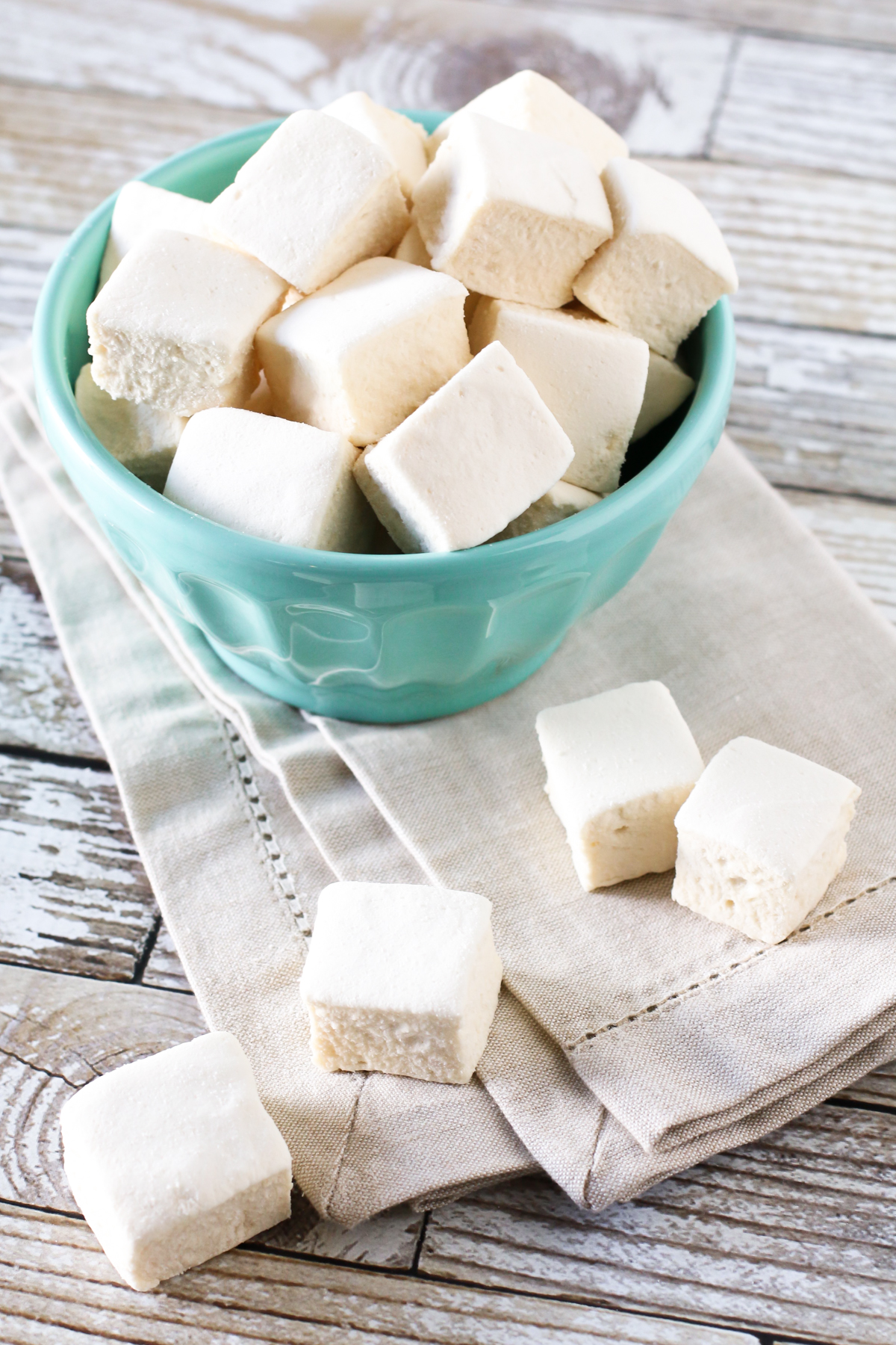 Against All Grain Paleo Marshmallows from the Celebrations Cookbook. Light, fluffy little pillows of sweet goodness!