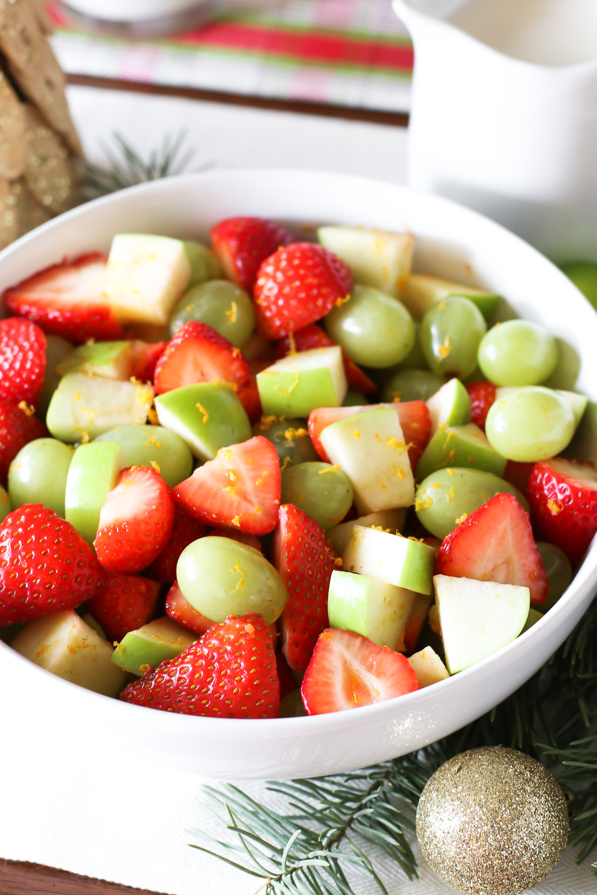 Fresh fruit salad with Citrus. A lovely addition to any brunch!